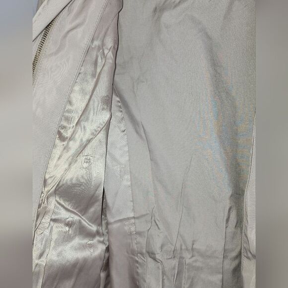 Massimo Dutti women's beige zipper jacket size small - Picture 14 of 15